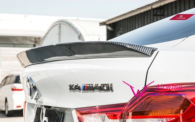 BMW F26 X4 - 3D style carbon trunk spoiler 06